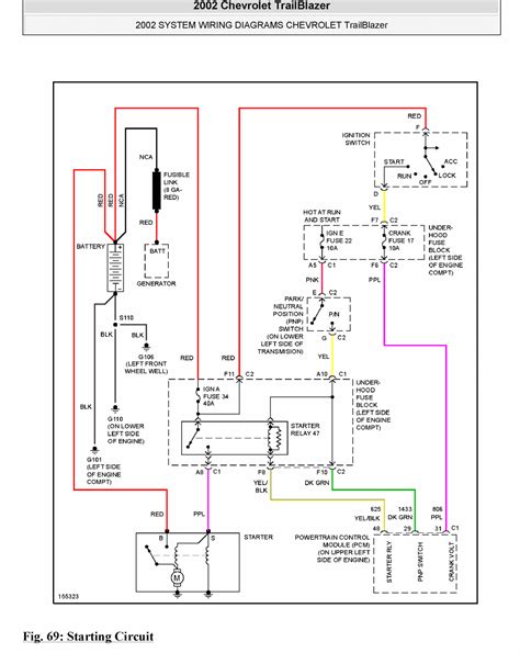 trailblazer wiring schematic 